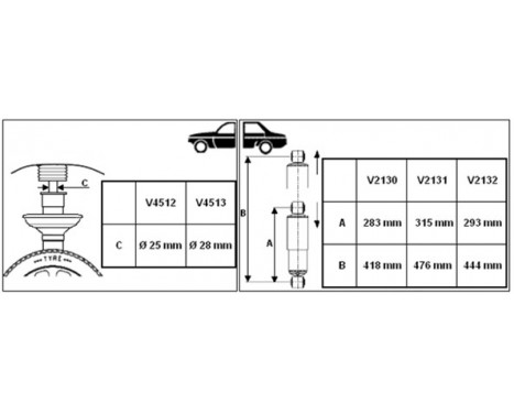 Shock Absorber VAN-MAGNUM V2131 Monroe, Image 2