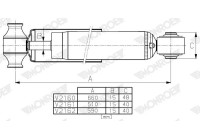 Shock Absorber VAN-MAGNUM V2160 Monroe