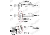 Shock Absorber VAN-MAGNUM V4521 Monroe