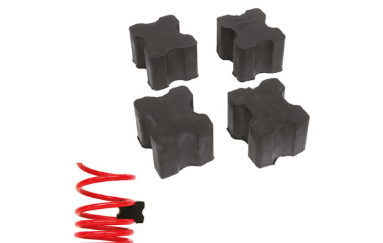Spring buffers, 4 pieces