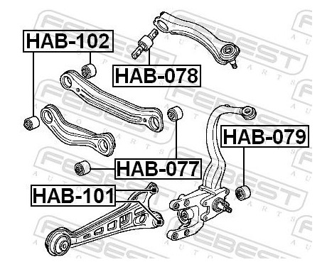 Bush, shock absorber