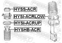 Mount, shock absorbers