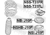 Mount, shock absorbers