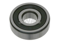 Roller bearing, shock absorber strut bearing
