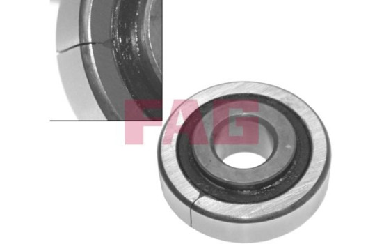 Rolling bearing, shock absorber strut bearing