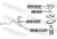 Anti-Friction Bearing, suspension strut support mounting