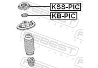 Anti-Friction Bearing, suspension strut support mounting