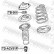 Anti-Friction Bearing, suspension strut support mounting, Thumbnail 2