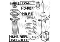 Anti-Friction Bearing, suspension strut support mounting