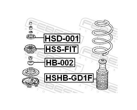 Montage, shock absorbers