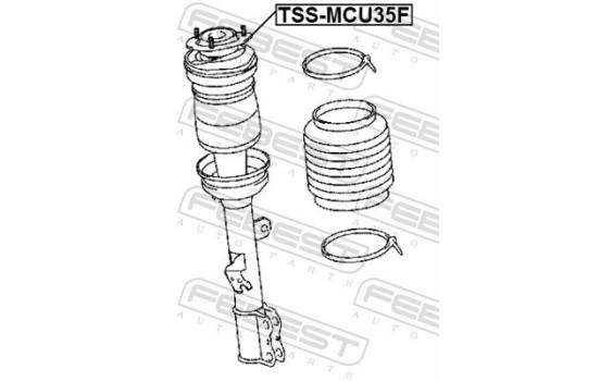 Montage, shock absorbers, Image 2