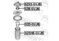 Mounting, shock absorbers