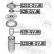 Mounting, shock absorbers