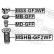 Mounting, shock absorbers