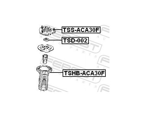 Mounting, shock absorbers, Image 2