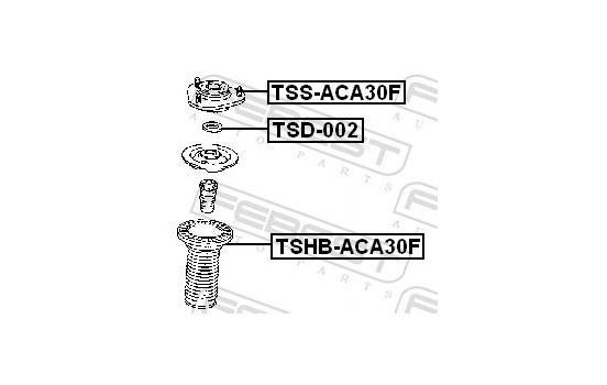 Mounting, shock absorbers, Image 2