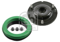 Suspension strut bearing set with ball bearing and mounting material 182138 FEBI
