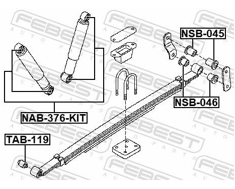 Bush, leaf spring, Image 2