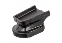 Mounting, leaf spring