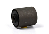 Spacer sleeve, leaf spring