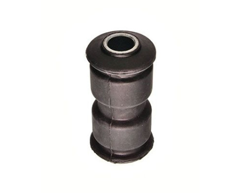 Spacer sleeve, leaf spring