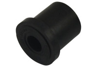 Spacer sleeve, leaf spring