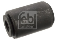 Spacer sleeve, leaf spring