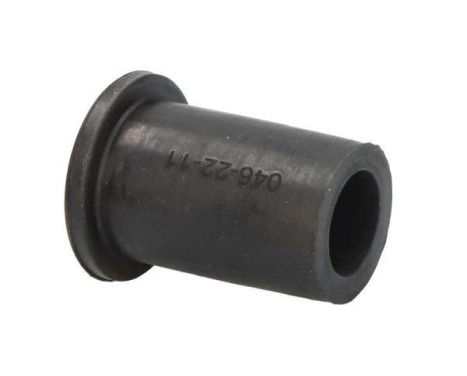 Spacer sleeve, leaf spring