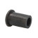 Spacer sleeve, leaf spring