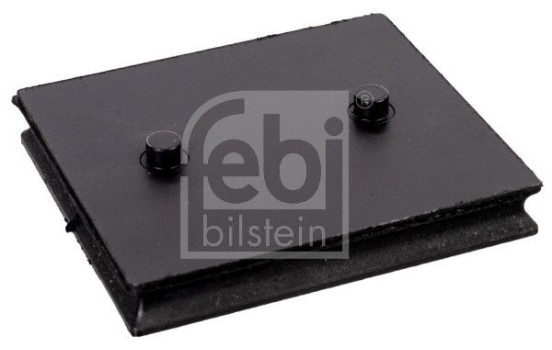 Spacer sleeve, leaf spring