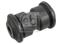 Spacer sleeve, leaf spring