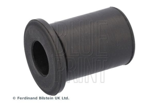 Spacer sleeve, leaf spring