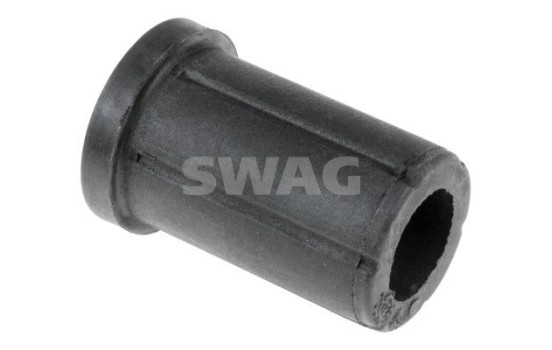 Spacer sleeve, leaf spring