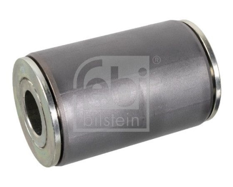 Spacer sleeve, leaf spring