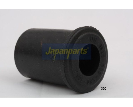 Spacer sleeve, leaf spring