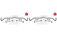 Anti-roll bar Set, 2 x 37090