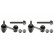 Anti-roll bar Set, 2 x 43553