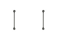 Anti-roll bar Set, 2 x ADA108518 SET_ADA108518_x2 Blue Print