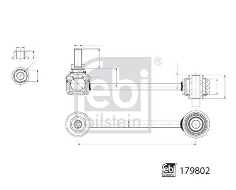connecting rod 179802 FEBI, Image 2