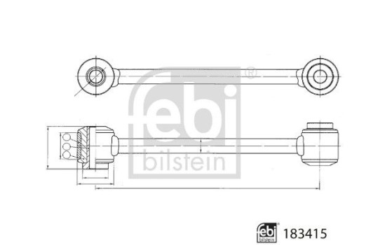 connecting rod 183415 FEBI