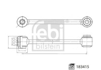 connecting rod 183415 FEBI