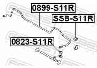 Rod/Strut, stabiliser