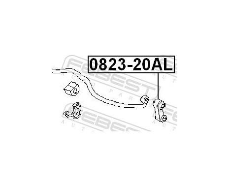 Rod/Strut, stabiliser, Image 2