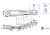Stabilizer bar 192978 FEBI