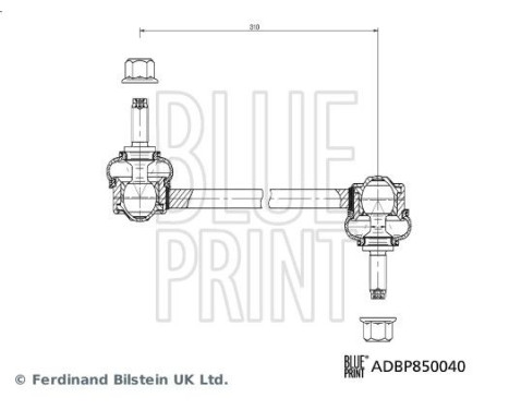 Stabilizer bar ADBP850040 Blue Print