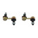 Stabilizer Bar Set SET_SLS-5562_x2 Kavo parts
