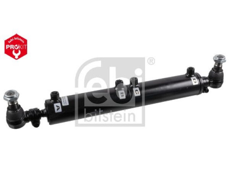 Working cylinder, power steering