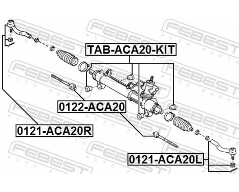 Mounting, steering gear, Image 2