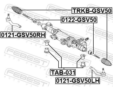 Montage, steering gear, Image 2