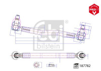 Steering rod 187782 FEBI